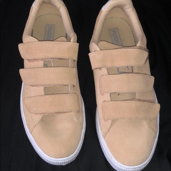 puma suede velcro
